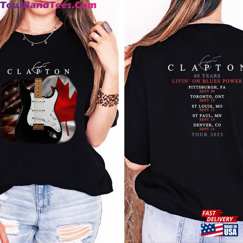 Eric Clapton Tour Shirt Fan Concert Classic Unisex 29Uf123884 – Utopia Fashion