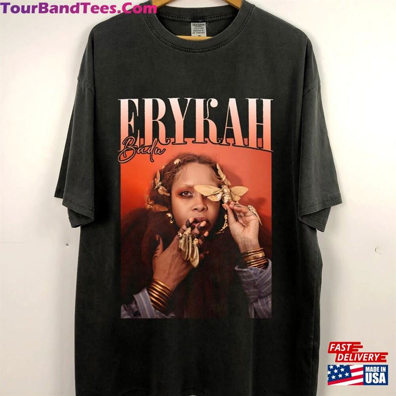 Erykah Badu Graphic Shirt Tour Hoodie Unisex 29Uf118892 – Utopia Fashion