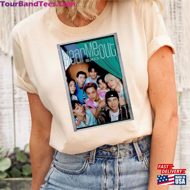 Exo Hear Me Out Shirt The 7Th Album Kpop T-Shirt Classic 29Uf136573 – Utopia Fashion