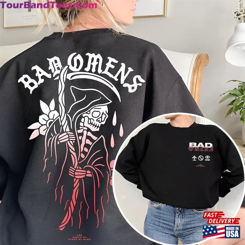 Fade Reaper Tee Bad Omens Shirt Band Track List Merch The Concrete Forever Tour Hoodie Sweatshirt Classic 29Uf122330 – Utopia Fashion