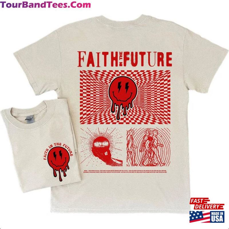 Faith In The Future T-Shirt Louis Tom Vintage Tour Classic 29Uf119040 – Utopia Fashion