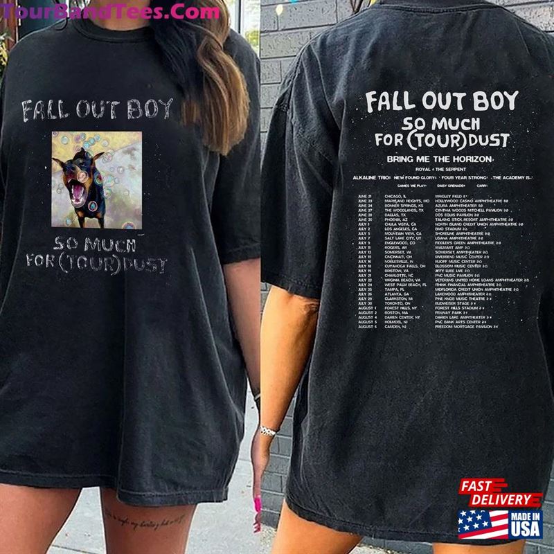 Fall Out Boy Band Fan Shirt Tour So Much For Stardust Sweatshirt Unisex 29Uf118639 – Utopia Fashion