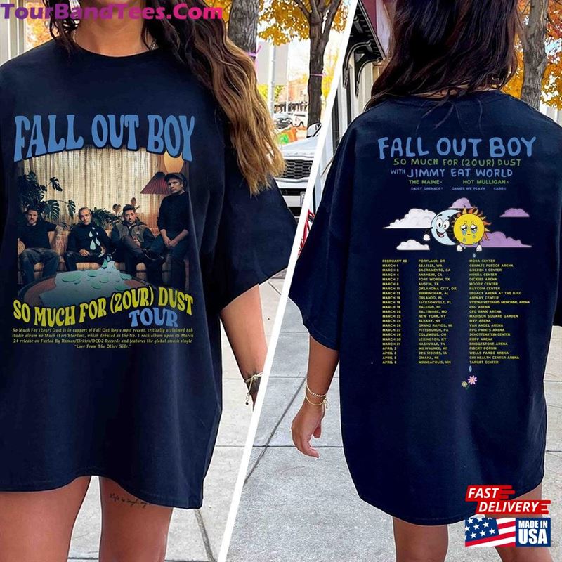 Fall Out Boy Shirt So Much For (2Our) Dust Sweatshirt Classic 29Uf124446 – Utopia Fashion