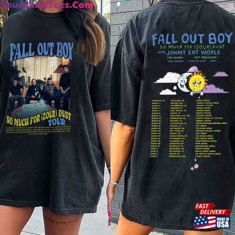 Fall Out Boy Shirt So Much For (2Our) Dust Sweatshirt Classic 29Uf124446 – Utopia Fashion