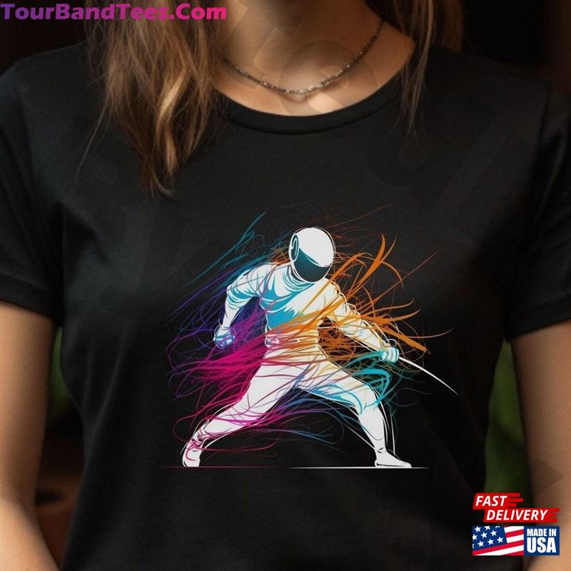 Fencing T-Shirt Women Shirt For Fencer Gift Sweatshirt Classic 29Uf118615 – Utopia Fashion