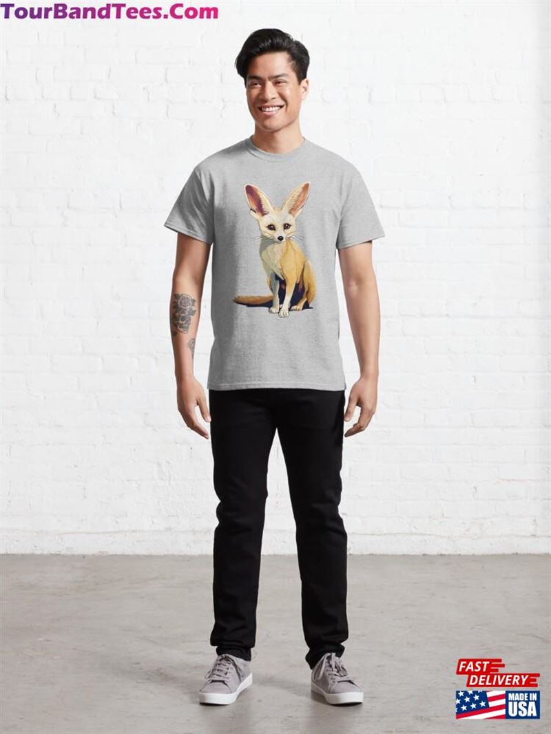 Fennec Fox Cute Adorable Animals T Shirt Classic Unisex 29Uf119176 – Utopia Fashion