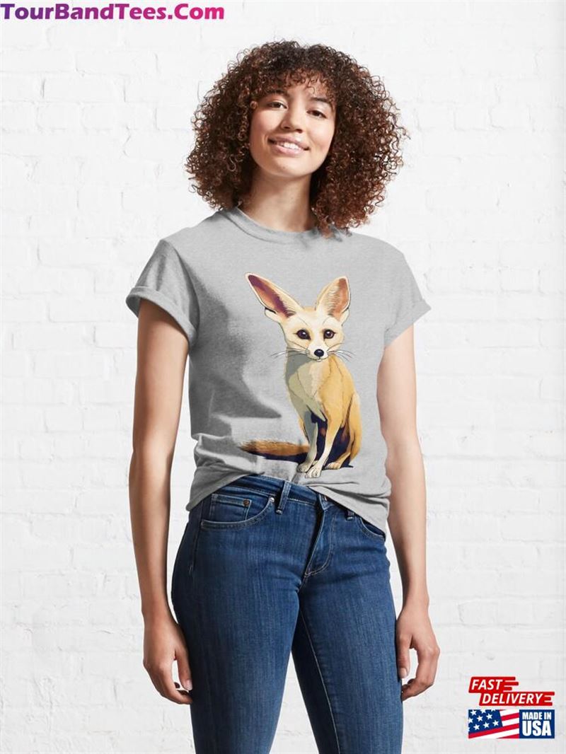 Fennec Fox Cute Adorable Animals T Shirt Classic Unisex 29Uf119176 – Utopia Fashion