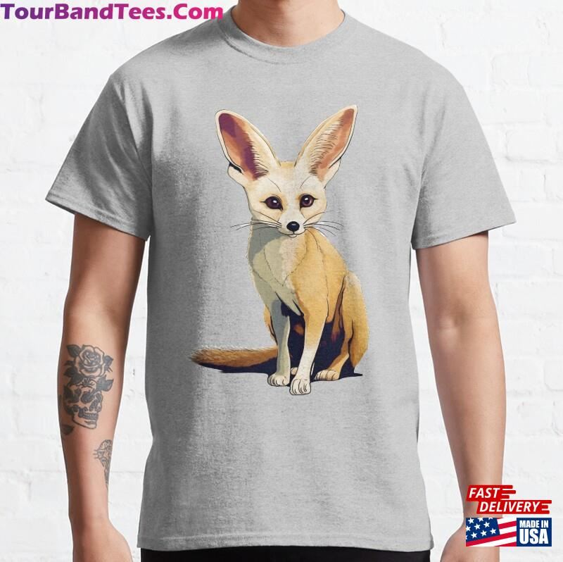 Fennec Fox Cute Adorable Animals T Shirt Classic Unisex 29Uf119176 – Utopia Fashion