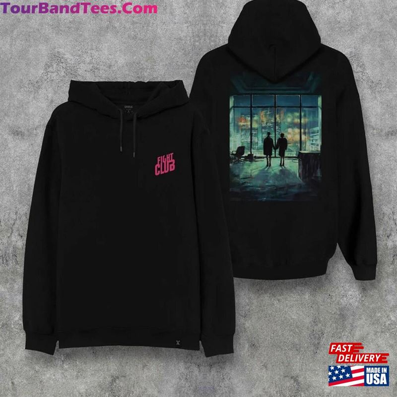 Fight Club Movie Final Scene Two Side Printed Design Unisex Hoodie Official For Gift 29Uf124195 – Utopia Fashion