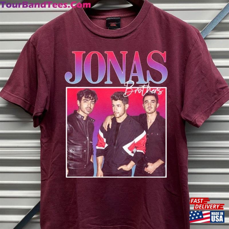 Five Album One Night Shirt Concert Retro Unisex Gift Jonas Sweatshirt Hoodie 29Uf123431 – Utopia Fashion