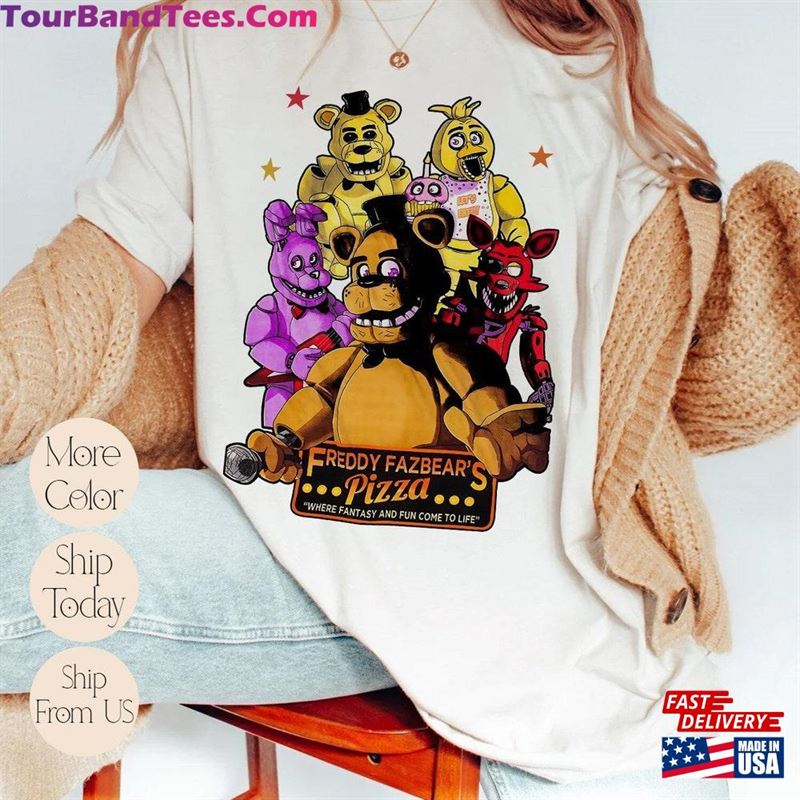 Five Nights At Freddy’S T-Shirt Unisex Oversize 29Uf122425 – Utopia Fashion