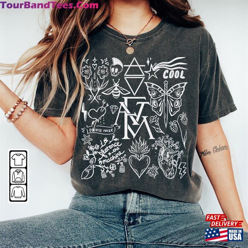 Florence And The Machine Doodle Art Shirt Vintage Album Lyrics Tattoo Sweatshirt Hoodie Tour Da3005Dt 29Uf136515 – Utopia Fashion