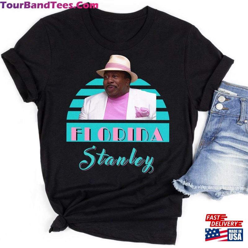 Florida Stanley Retro T-Shirt Hudson The Office Gift Funny Movie Tee Hoodie 29Uf118585 – Utopia Fashion