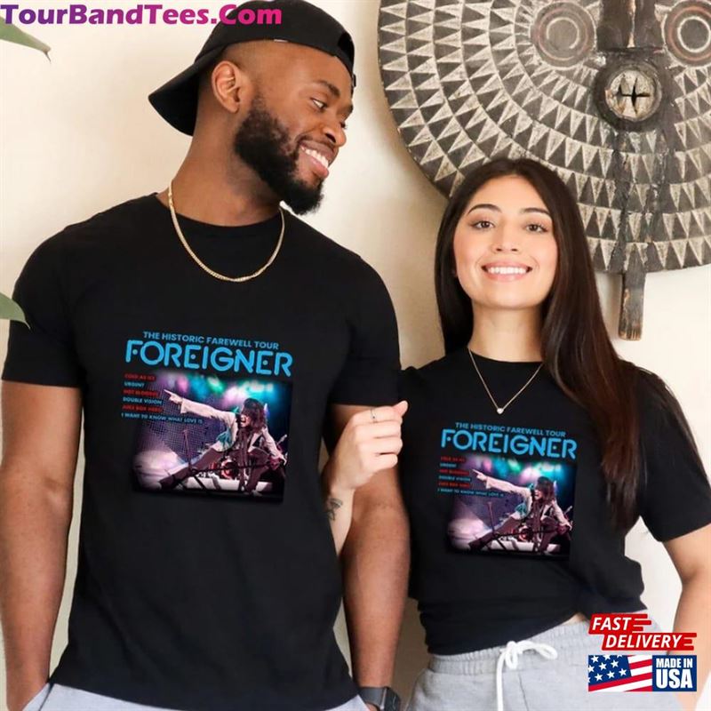 Foreigner The Histroric Farewell Tour Shirt For Fan Concert T-Shirt Hoodie 29Uf118471 – Utopia Fashion