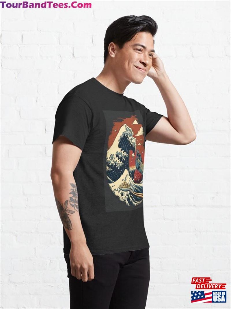 Funny Anime Manster Dragon Screaming Food T Shirt Classic T-Shirt Unisex 29Uf123814 – Utopia Fashion