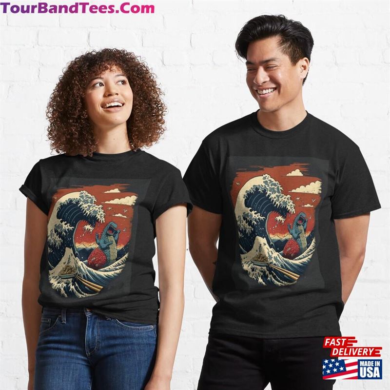 Funny Anime Manster Dragon Screaming Food T Shirt Classic T-Shirt Unisex 29Uf123814 – Utopia Fashion