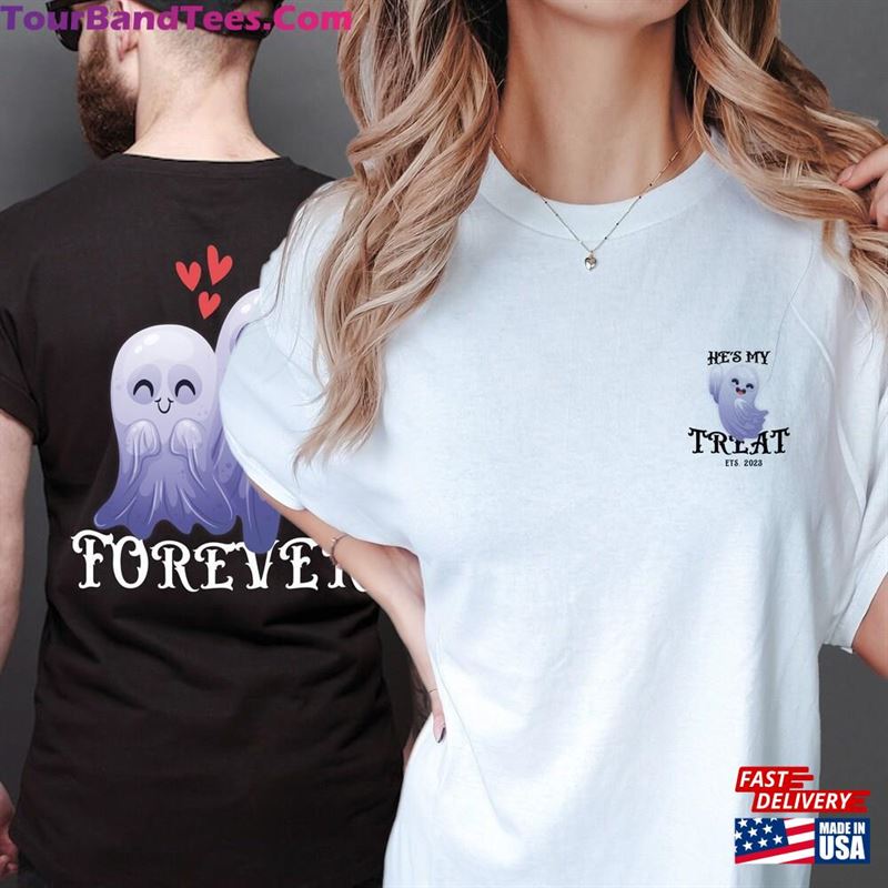 Funny Ghost Couple Shirts Alternative Wedding Day Halloween Honeymoon Shirt Matching Couples Custom Anniversary Cpl55 Sweatshirt Unisex 29Uf136413 – Utopia Fashion