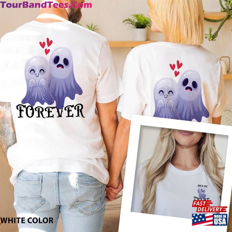 Funny Ghost Couple Shirts Alternative Wedding Day Halloween Honeymoon Shirt Matching Couples Custom Anniversary Cpl55 Sweatshirt Unisex 29Uf136413 – Utopia Fashion