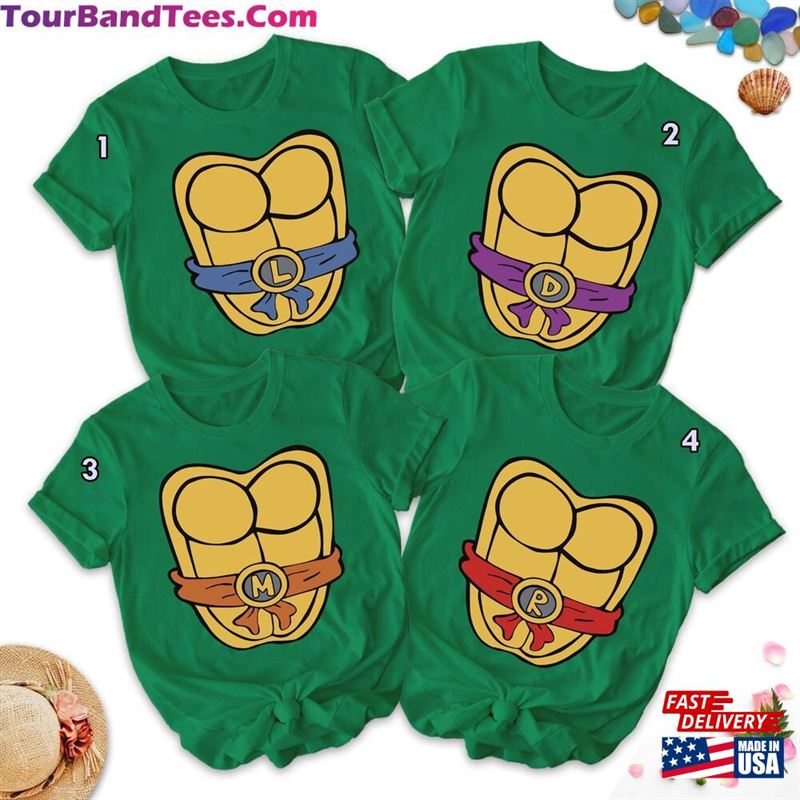 Funny Turtle Matching Family Shirt Halloween Costume Tee Classic Hoodie 29Uf136808 – Utopia Fashion