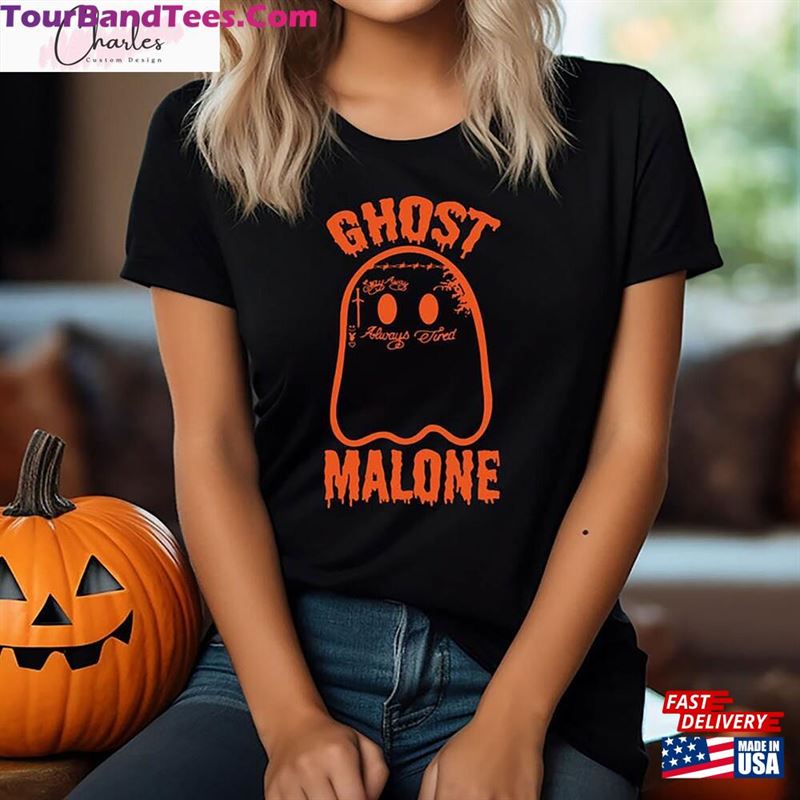 Ghost Malone Groovy Shirt Funny Halloween Unisex T-Shirt Hoodie Classic 29Uf137003 – Utopia Fashion