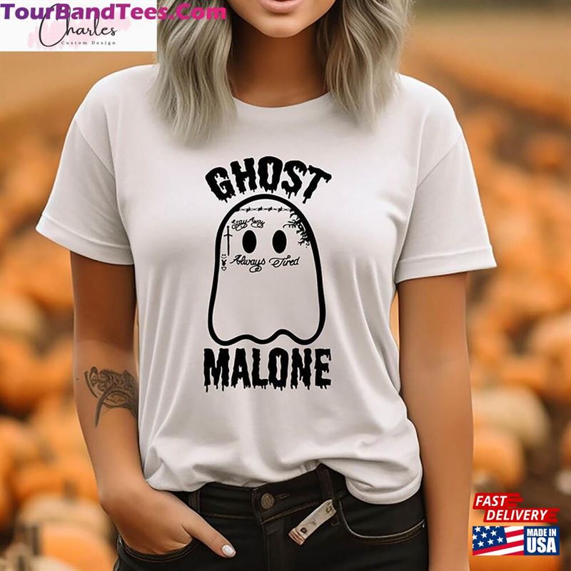 Ghost Malone Groovy Shirt Funny Halloween Unisex T-Shirt Hoodie Classic 29Uf137003 – Utopia Fashion