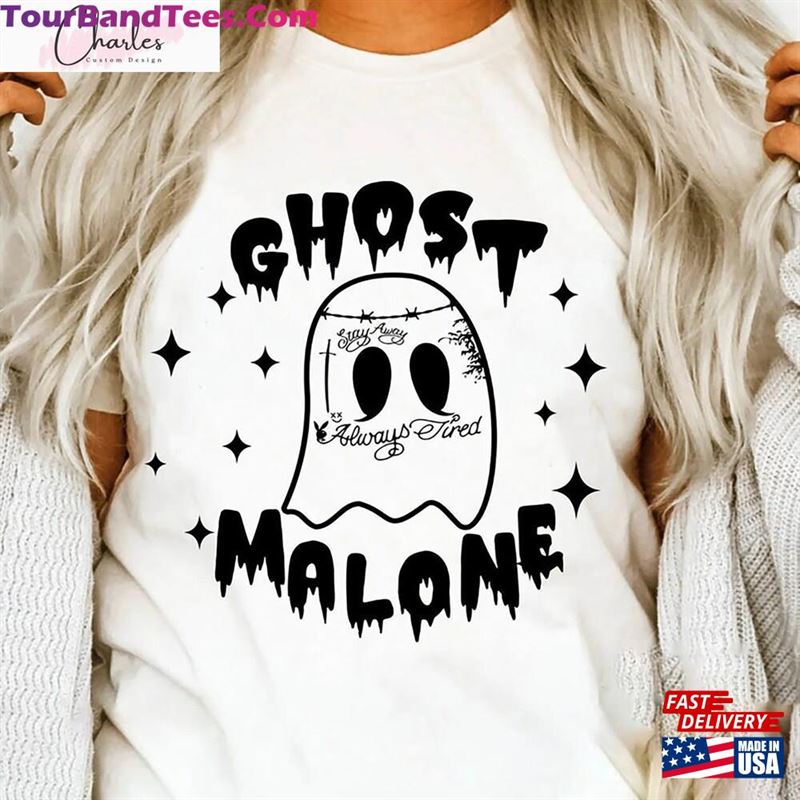 Ghost Malone Retro 90S Shirt Cool Design Unisex T-Shirt Hoodie Classic 29Uf136933 – Utopia Fashion