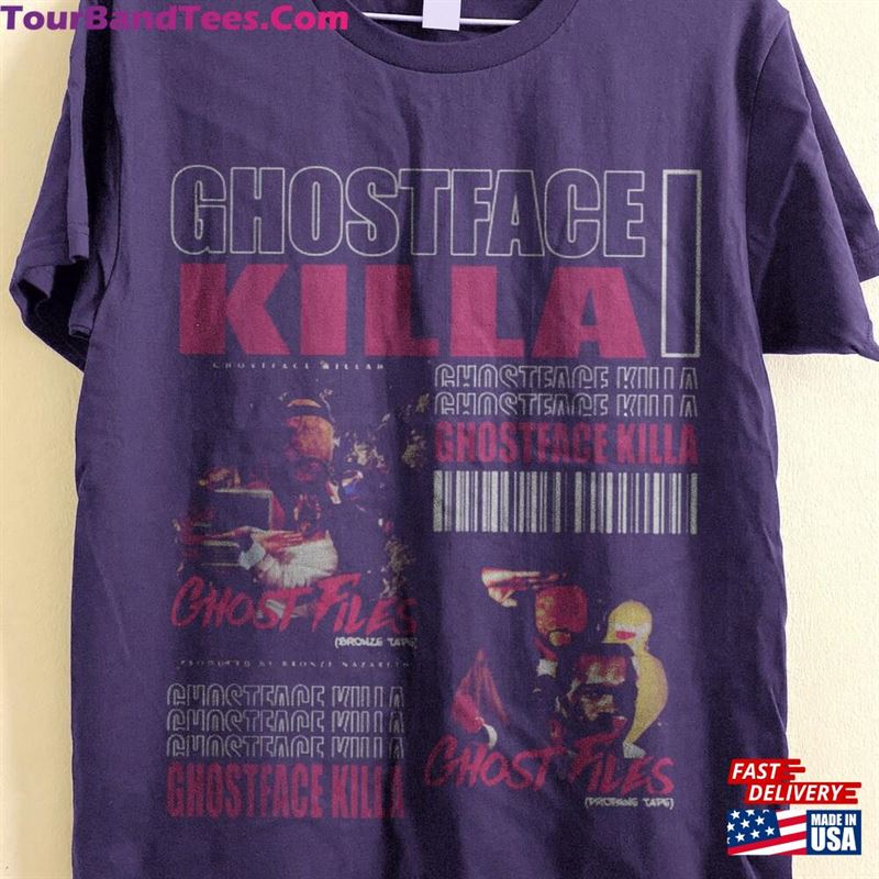 Ghostface Killa Style Vintage Hip Hop 90S T-Shirt Classic 29Uf131535 – Utopia Fashion