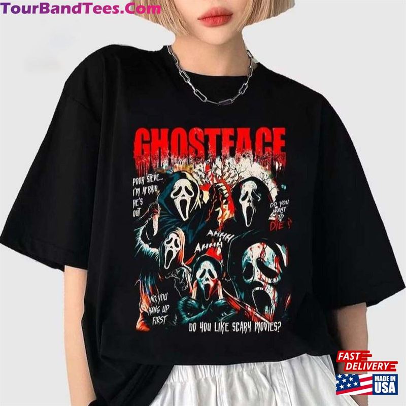 Ghostface Shirt Halloween Horror Movie Sweatshirt Hoodie 29Uf131947 – Utopia Fashion