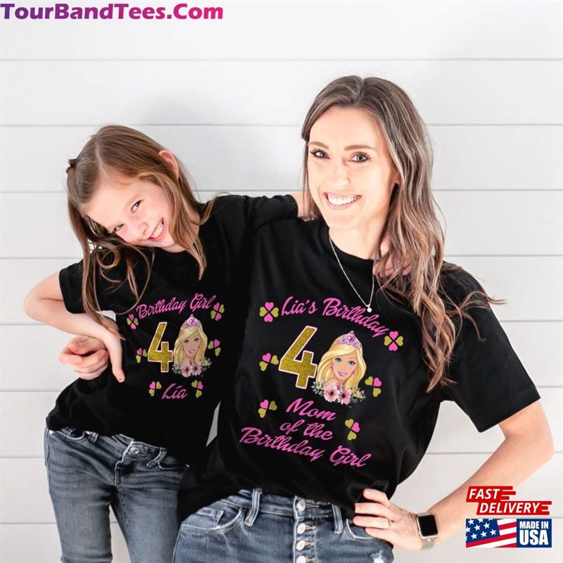 Girl Birthday Personalized Shirt Custom Blonde Classic T-Shirt 29Uf136532 – Utopia Fashion