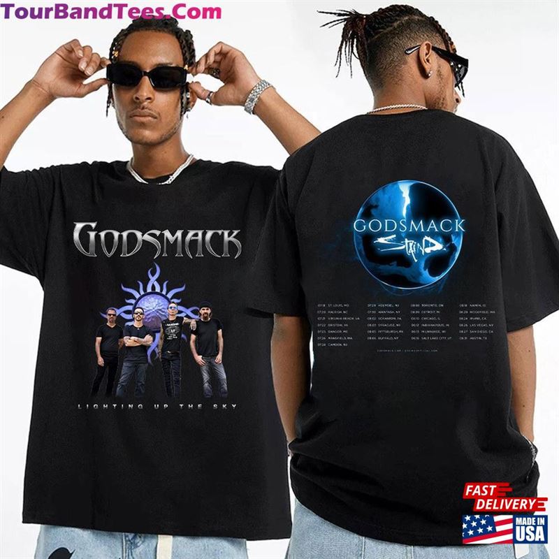 Godsmack With Staind Tour Shirt Band Fan Rock T-Shirt Unisex 29Uf122685 – Utopia Fashion