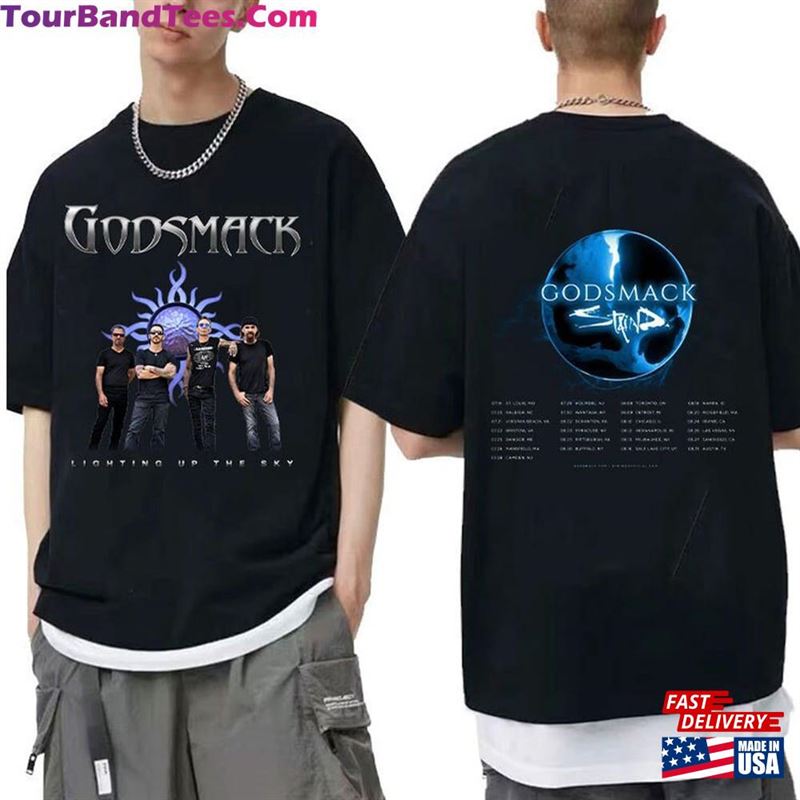 Godsmack With Staind Tour Shirt Band Fan Rock T-Shirt Unisex 29Uf122685 – Utopia Fashion