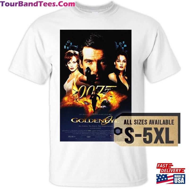 Goldeneye James Bond V1 Natural White Grey Vintage Men T-Shirt All Sizes S 5Xl Film Hoodie Unisex 29Uf119193 – Utopia Fashion