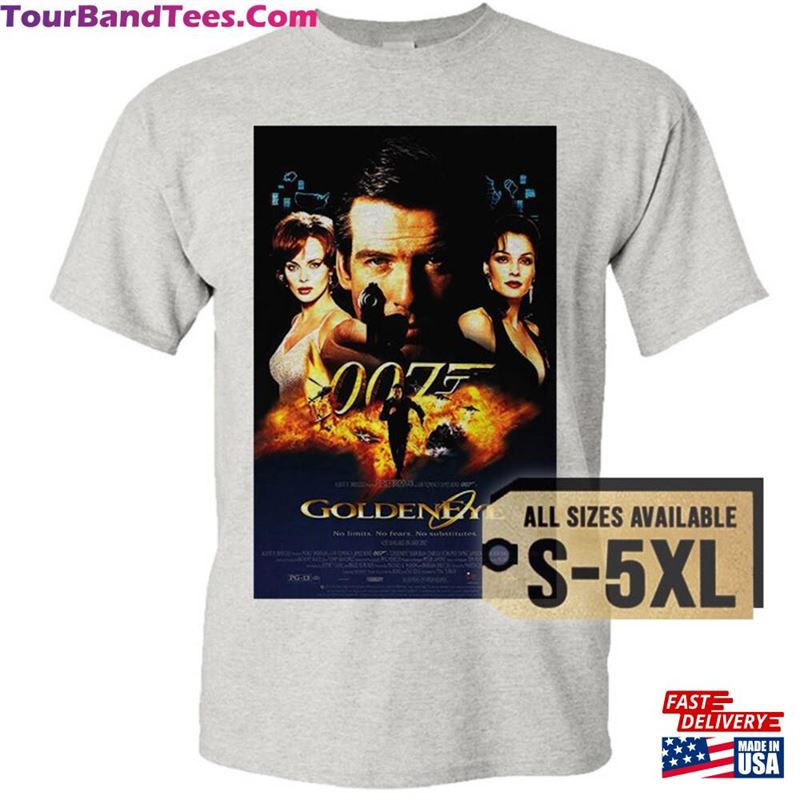 Goldeneye James Bond V1 Natural White Grey Vintage Men T-Shirt All Sizes S 5Xl Film Hoodie Unisex 29Uf119193 – Utopia Fashion