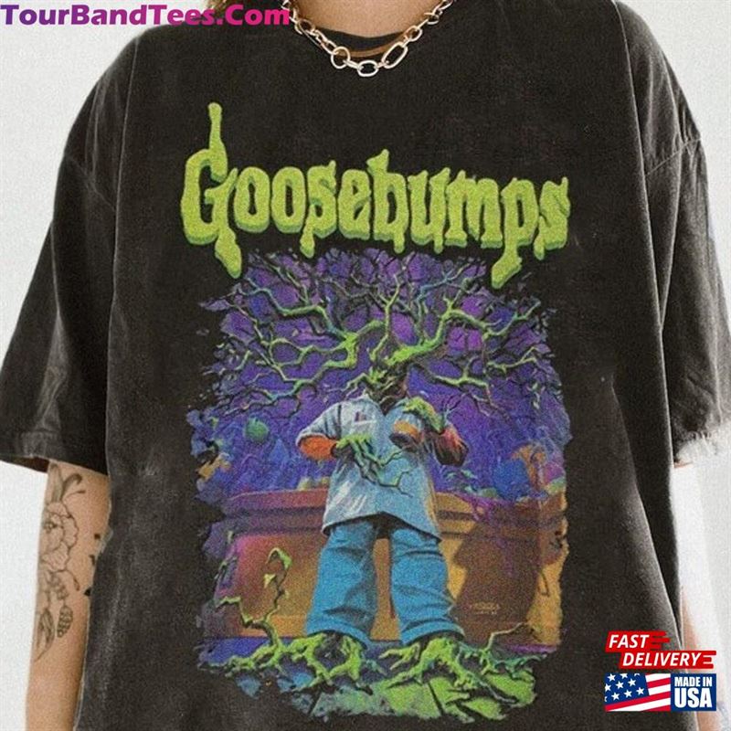 Goosebumps Shirt Welcome To Horror Land Vintage Classic T-Shirt 29Uf123737 – Utopia Fashion