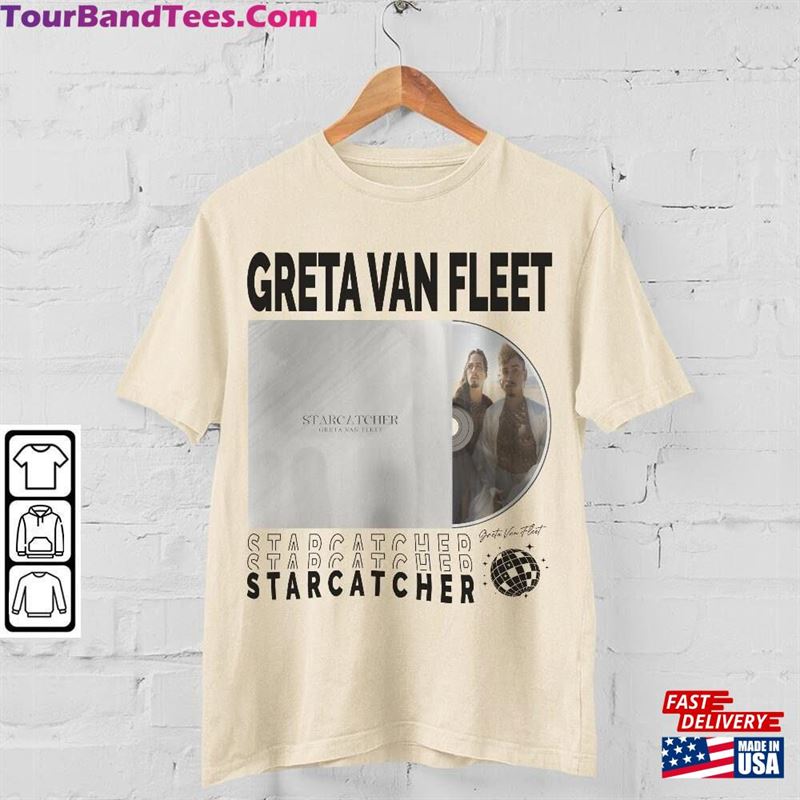 Greta Van Fleet Music Shirt V1 Merch Vintage Starcatcher World Tour Tickets Album Graphic Tee Y2K 90S Gift For Fan L905M Hoodie Classic 29Uf124558 – Utopia Fashion