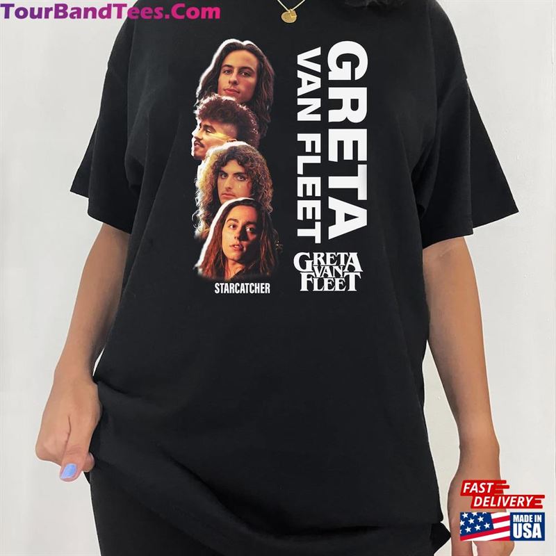 Greta Van Fleet Vintage T-Shirt Rock Band Shirt Album Musician Tee Unisex Hoodie 29Uf131824 – Utopia Fashion