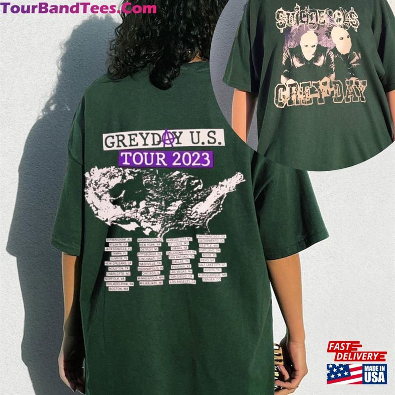 Grey Day Tour Merch Shirt Concert T-Shirt Classic 29Uf123017 – Utopia Fashion