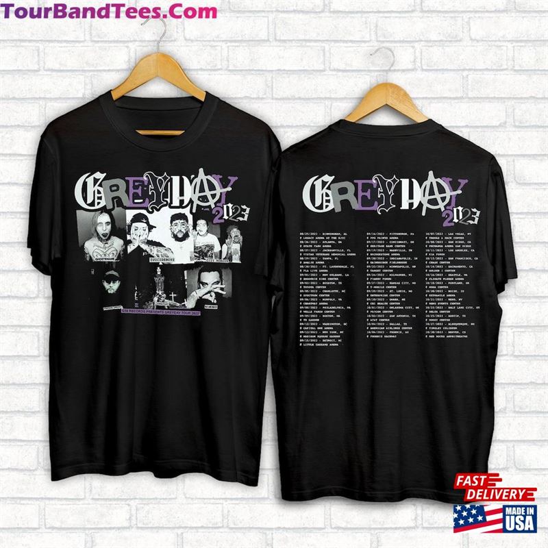 Grey Day Tour Shirt T-Shirt Unisex 29Uf131411 – Utopia Fashion