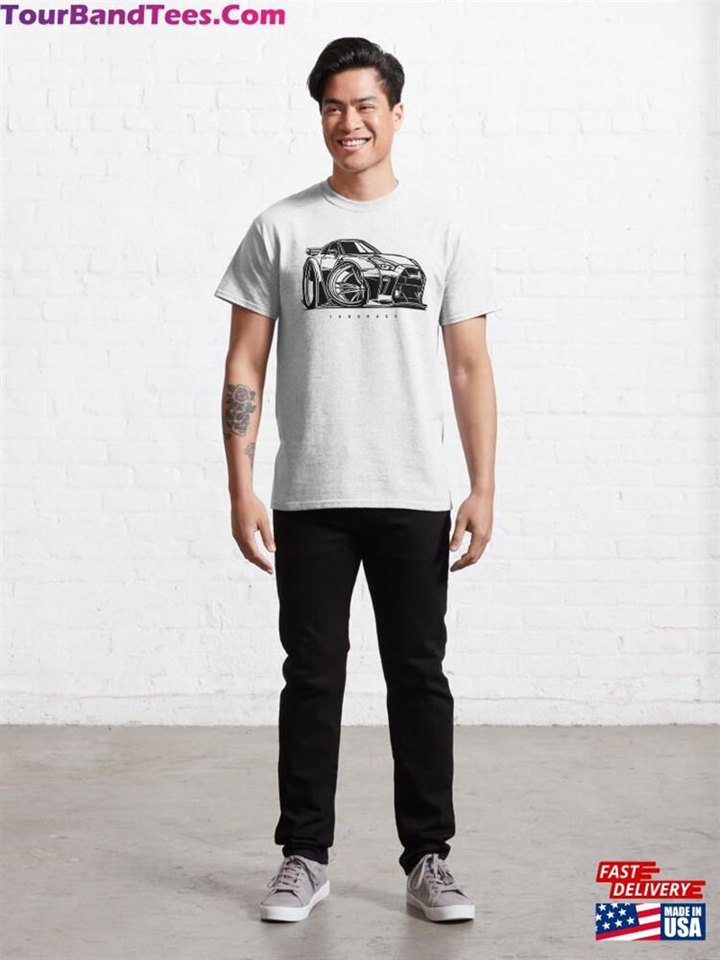 Gtr R35 Jdm Car Art Classic T-Shirt Unisex 29Uf124118 – Utopia Fashion