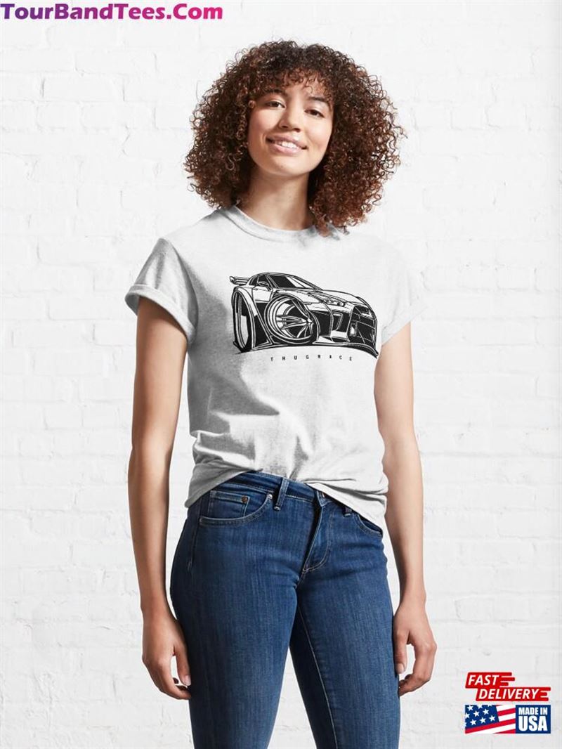 Gtr R35 Jdm Car Art Classic T-Shirt Unisex 29Uf124118 – Utopia Fashion