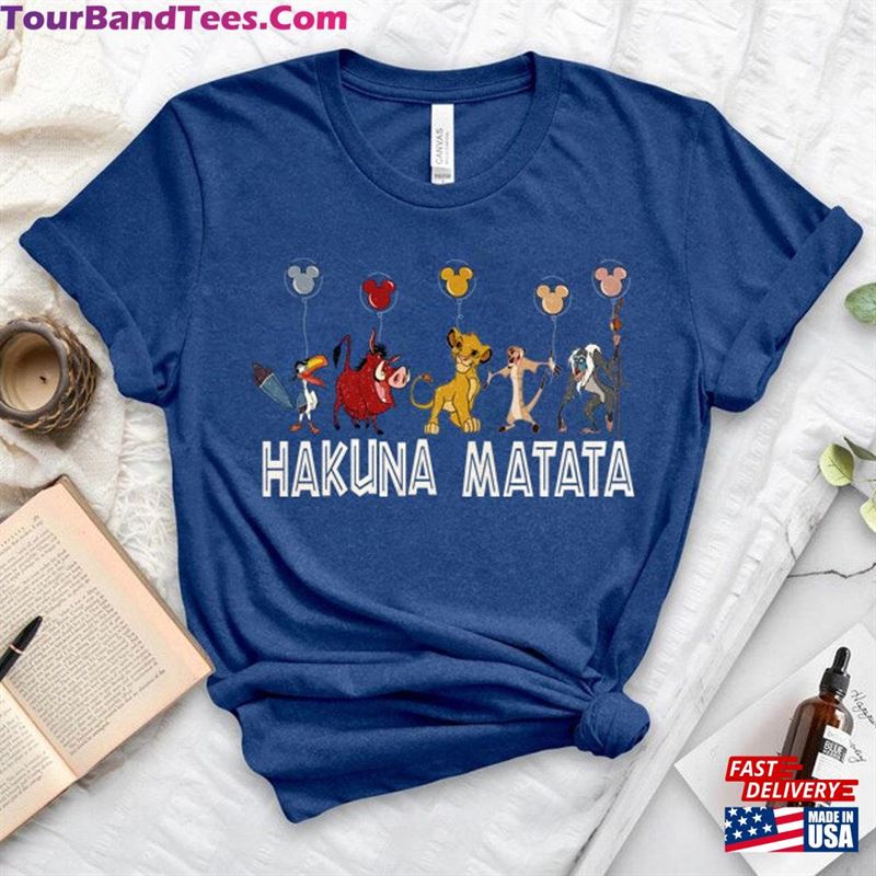 Hakuna Matata Shirt Disney Family Trip Sweatshirt T-Shirt 29Uf122113 – Utopia Fashion