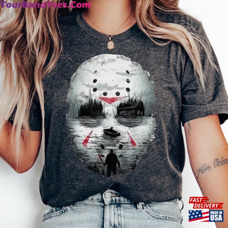 Halloween Horror Movie Shirt Camp Crystal Lake Friday The 13Th Jason Voorhees Vintage 80S Sweatshirt Long Sleeve T-Shirt Classic 29Uf131914 – Utopia Fashion