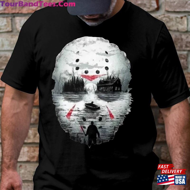 Halloween Horror Movie Shirt Camp Crystal Lake Friday The 13Th Jason Voorhees Vintage 80S Sweatshirt Long Sleeve T-Shirt Classic 29Uf131914 – Utopia Fashion