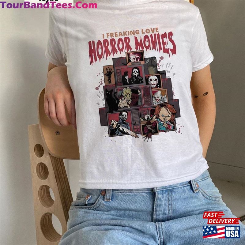 Halloween Horror Movie Shirt Chucky Michael Myers Jason Voorhees Unisex Hoodie Tee Sweatshirt 29Uf131813 – Utopia Fashion