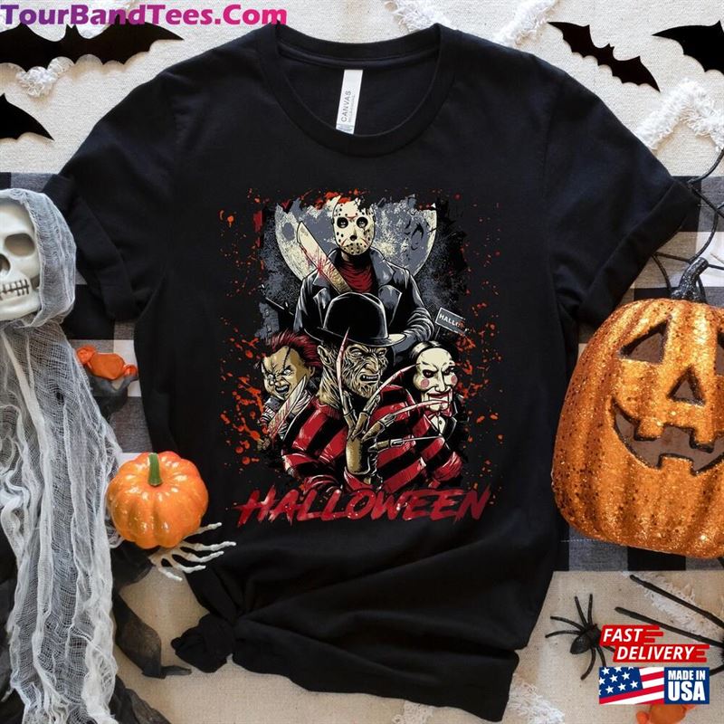 Halloween Horror Movies Shirt Vintage Movie Fall Shirts Retro 90S Sweatshirt Hoodie Tee Classic 29Uf136714 – Utopia Fashion