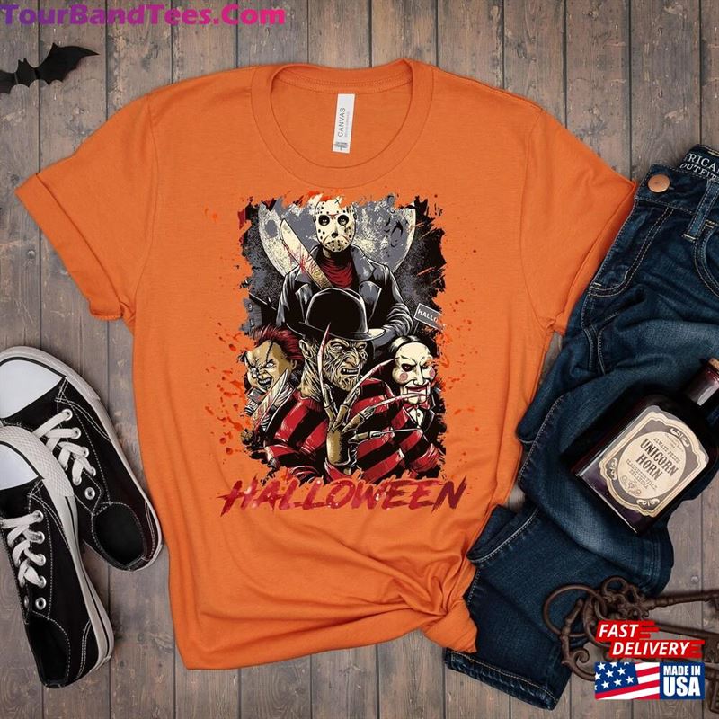 Halloween Horror Movies Shirt Vintage Movie Fall Shirts Retro 90S Sweatshirt Hoodie Tee Classic 29Uf136714 – Utopia Fashion