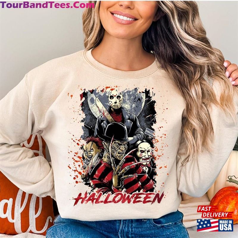 Halloween Horror Movies Shirt Vintage Movie Fall Shirts Retro 90S Sweatshirt Hoodie Tee Classic 29Uf136714 – Utopia Fashion