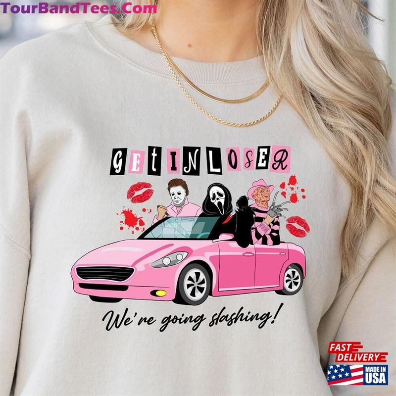 Halloween Mean Girls Shirt Funny Horror Movie Sweatshirt Scary Serial Killer Tee Hoodie Classic 29Uf131622 – Utopia Fashion