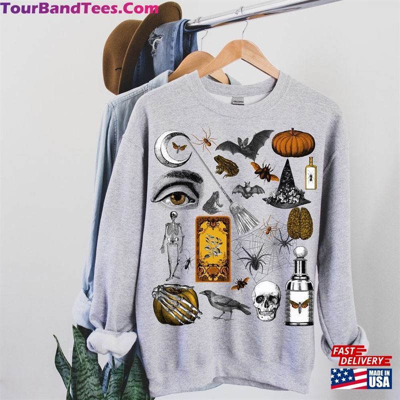 Halloween Sweatshirt Vintage Pullover Pumpkin Classic Hoodie 29Uf118909 – Utopia Fashion