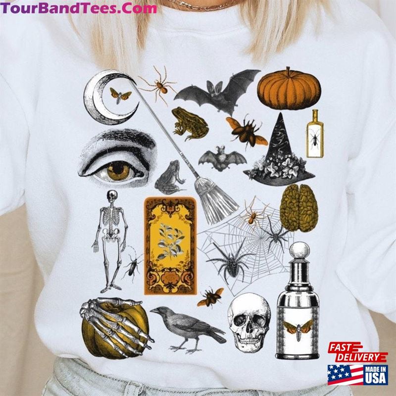 Halloween Sweatshirt Vintage Pullover Pumpkin Classic Hoodie 29Uf118909 – Utopia Fashion